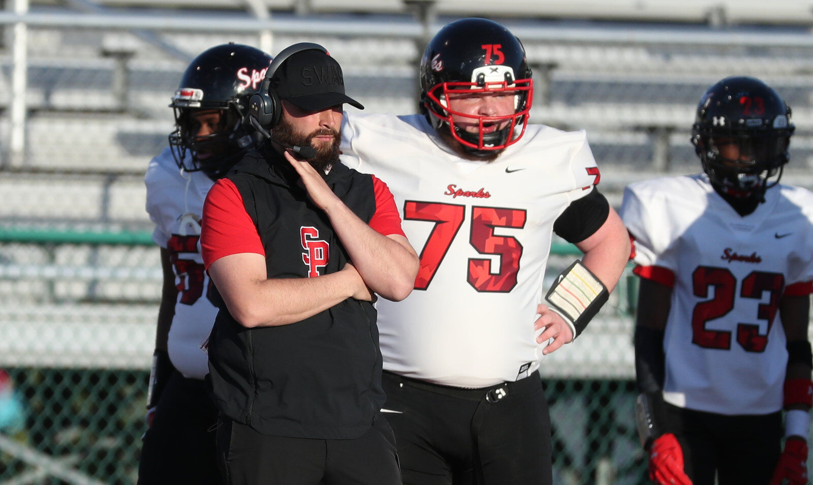 Section VI Class A football championship between Jamestown and South Park
